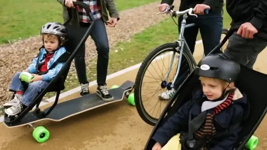 лонгборд + коляска = LongboardStroller