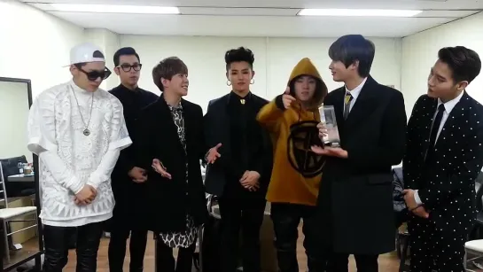 141113 Melon Music Awards 2014, Block B's Best Dance благодарственная речь