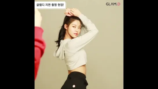 180320 Seolhyun on the set for Glam.D