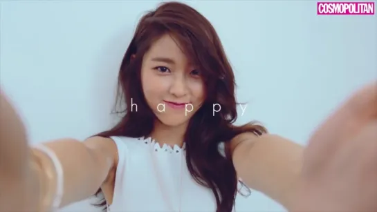 AOA Seolhyun Cosmopolitan magazine photoshoot making film