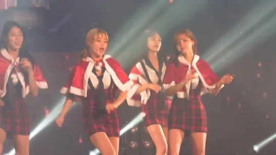 151218 AOA Special Christmas Stage - Jingle Bells & Last Christmas &All I Want for Christmas Is You @ AOA 1st Concert in Japan