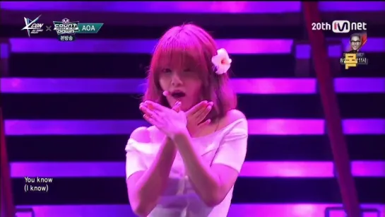 150815 AOA - Like a Cat @ M!Countdown KCON in NY