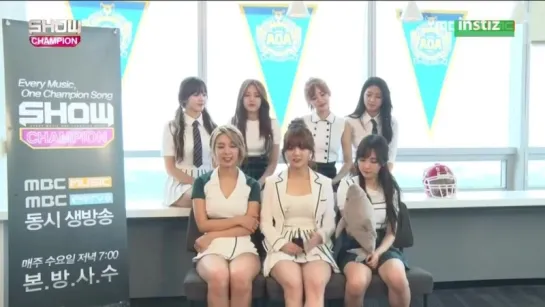 150624 AOA - 5 Minutes Interview @ Show Champion