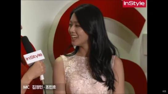 150526 InStyle LIVE @ The 51st Paeksang Arts Awards - #AOA Seolhyun Interview