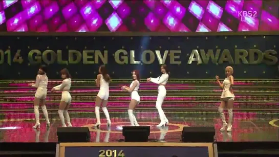 AOA - Like A Cat @ KBS2 2014 Pro Baseball Golden Glove Awards