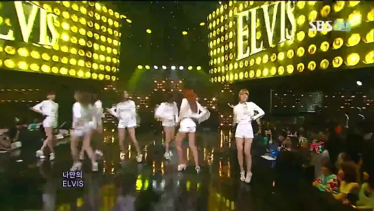 [DEBUT STAGE] 120812 AOA - ELVIS @SBS Inkigayo