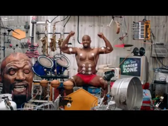 Терри Крюс Музыка мышц Old Spice Terry Crews Muscle Music