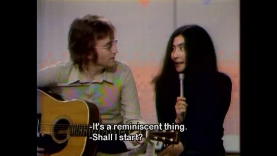 Yoko Ono & John Lennon – Folk Japanese song (18.02.1972) Mike Douglas Show, Eng Subs