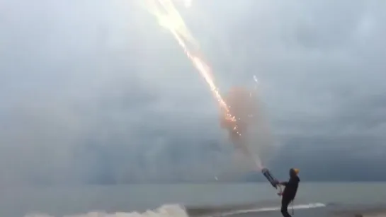 Roman Candle Minigun (1001 shots in 45 seconds)