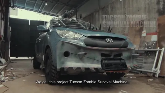 The Making of the Hyundai Tucson Zombie Survival Machine