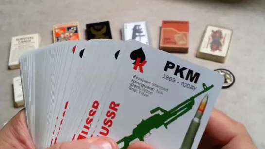 AK47 Identification - Playing Cards