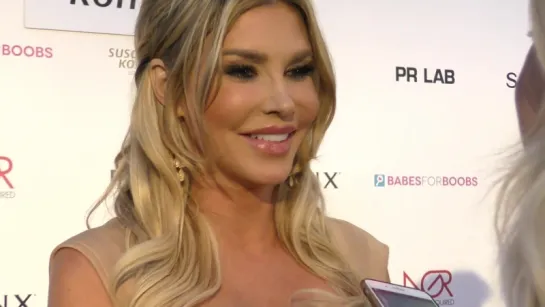 Brandi Glanville at the Babes For Boobs Live Bachelor Auction in LA, 06/08/2017