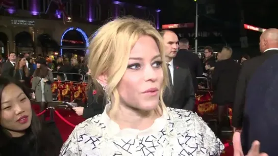 Jennifer Lawrence - interview bombs - Natalie Dormer with huge kiss at Mockingjay Part 2 premiere