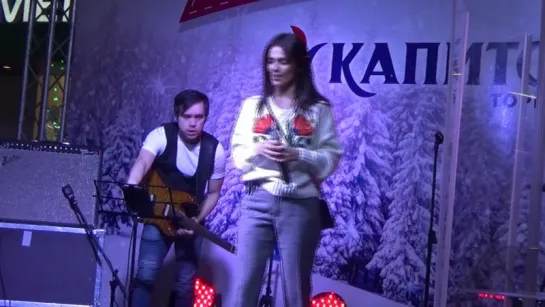 SoundCheck Сати Казановой в ТРЦ Капитолий(23.12.17)