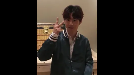 [VIDEO] 170607 Suho @ wkorea Instagram Update