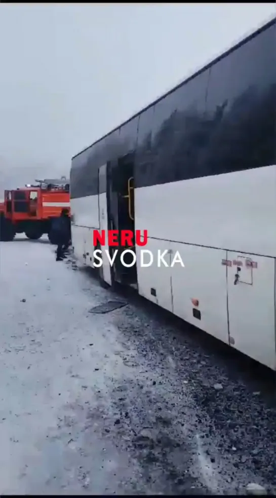 Видео с аварии в Нерюнгринском районе