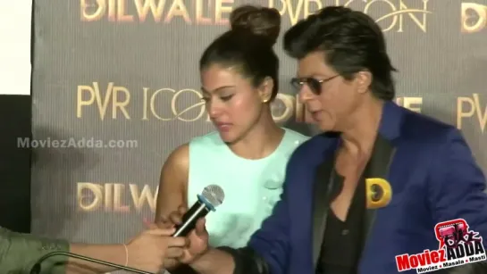 Shahrukh Khan  Kajol LEAVE Midway From Manma Emotion Song Launch - Dilwale