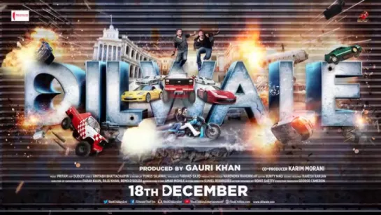 Dilwale - Official Motion Poster - Kajol - Shah Rukh Khan - Kriti Sanon - Varun Dhawan