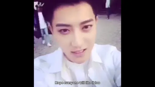 [VIDEO] 160618 Tao Meipai Update | ENG SUB