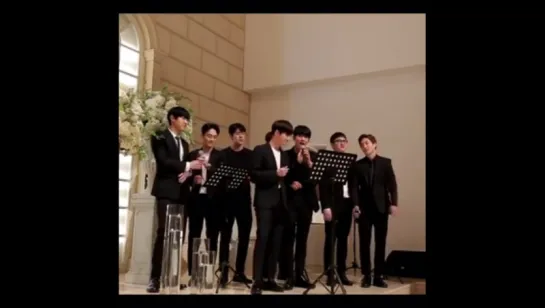 [VIDEO] 160505 EXO singing "좋아 좋아" @ k.atelier Instagram Update