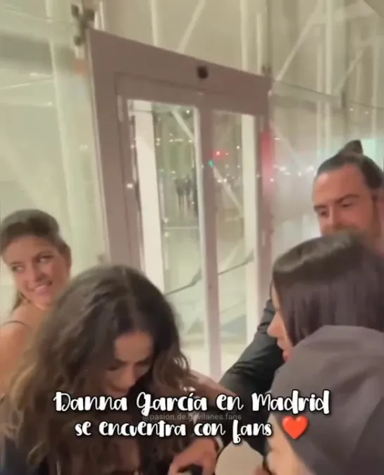 Danna Garcia en Madrid con sus fans 19.05.2023