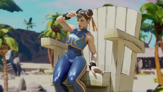 Fortnite Crossover Street Fighter - Chun-Li [Assassination Animation]