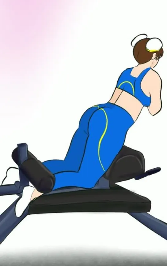 Street Fighter - Chun-Li Glutes Workout [Lewd but Helpful]