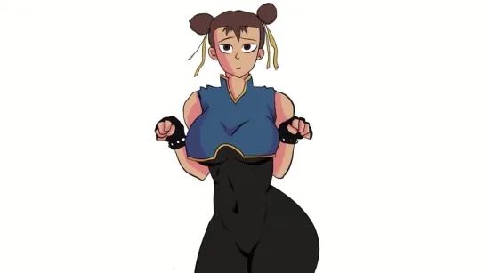 Street Fighter - Chun-Li Sad Cat Dance [mongoose00]