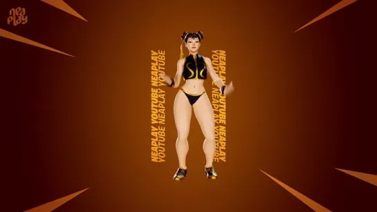 CHUN-LI 💝 GOLDEN EDITION   STREET FIGHTER x FORTNITE [NeaPlay]