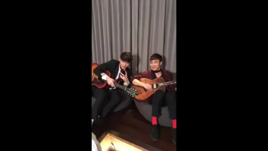 161222 Grazia Korea Facebook：Roy Kim FB LIVE(로이킴  김필과 함께하는 페이스북 라이브))