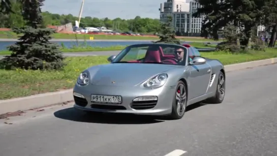 Porsche Boxster S Тест-драйв.Anton Avtoman