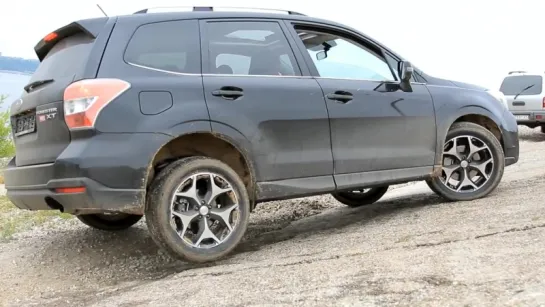 Subaru Forester Turbo проверка на бездорожье