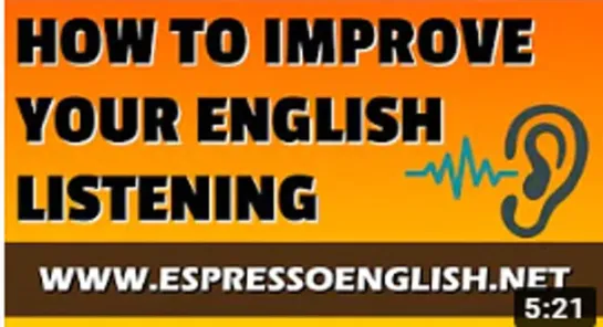 How to Improve Your English Listening .