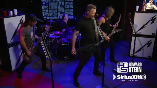 Metallica _“Hardwired_“ Live on the Howard Stern Show