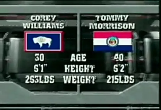 2009-01-31 Corey Williams vs Tommy Morrison