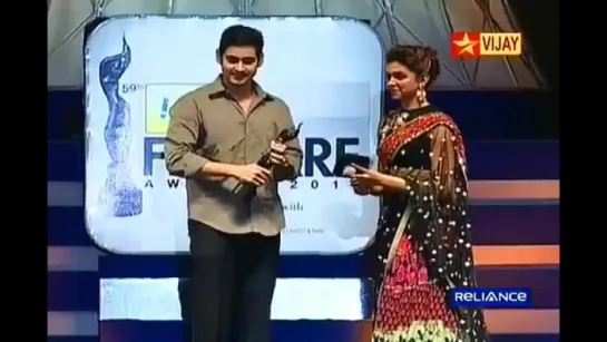 Mahesh Babu Speech @ Filmfare Awards South - 2012