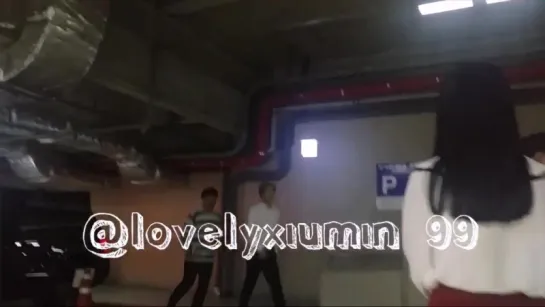 [FANCAM] Sehun & Chanyeol went to support Cchen's 'In The Height' muaical