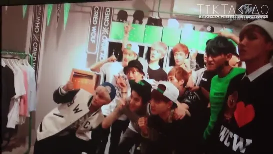 [FANCAM] EXO @ BWCW (Boy Who Cried Wolf) VCR