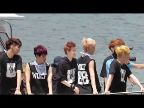 [FANCAM] 130703 EXO Filming in Hongkong