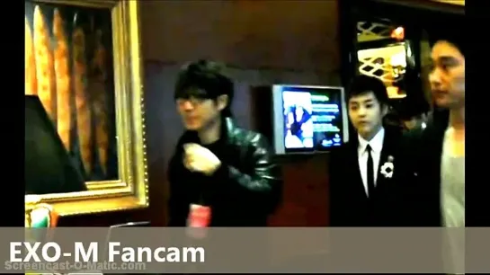 [FANCAM] 120408 EXO-M