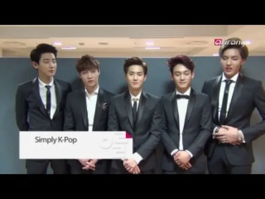 [VIDEO] Congratulations on your 100th episode with EXO @ Simply Kpop