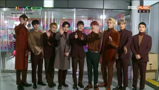 [VIDEO] 161129 EXO Cut @ MMA 2016