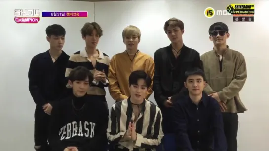 [VIDEO] 160831 EXO - Win @ Show Champion