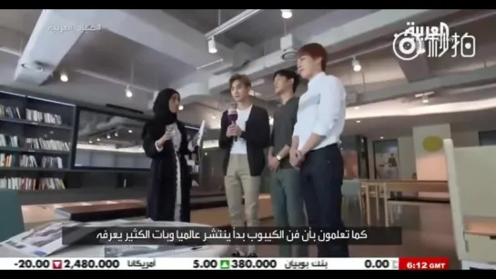 [VIDEO] 160717 Suho, Xiumin, Chen @ Sabah Al-Arabiya