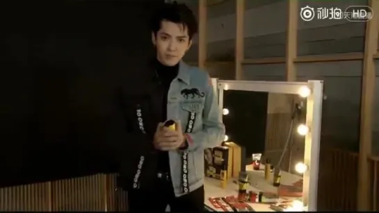 [VIDEO] 170410 Kris Wu Yifan @ LOréal Men Event Backstage