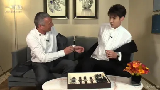 [VIDEO] 170323 Kris Wu Yifan talk with BVLGARI CEO Jean-Christophe Babin