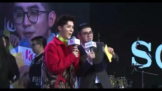 [VIDEO] 170108 Luhan cut @ Sony Hi-Res X KFM98.1 Music Contest