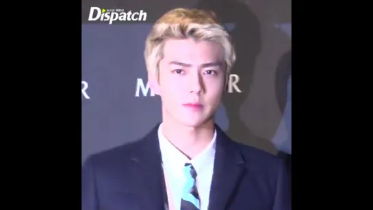 [VIDEO] 161028 Sehun @ Moncler Flagship Store Event