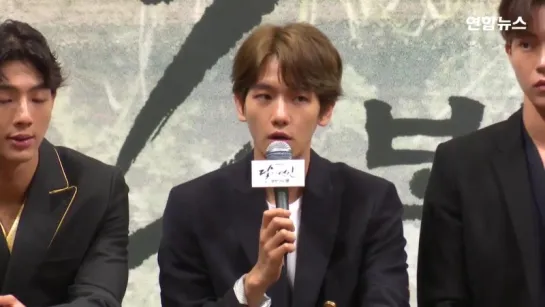 [VIDEO] 160824 Baekhyun @ 'Scarlet Heart: Goryeo' Press Conference