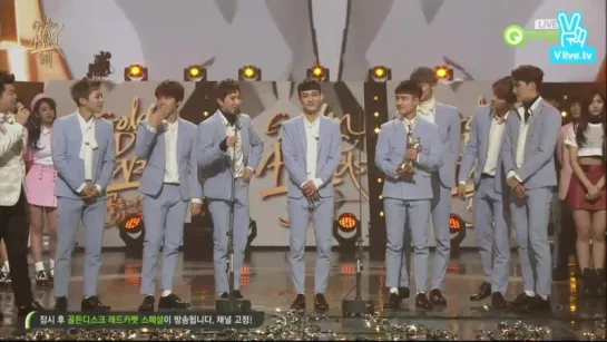 [VIDEO] 160121 EXO - Daesang Awards @ Golden Disk Awards